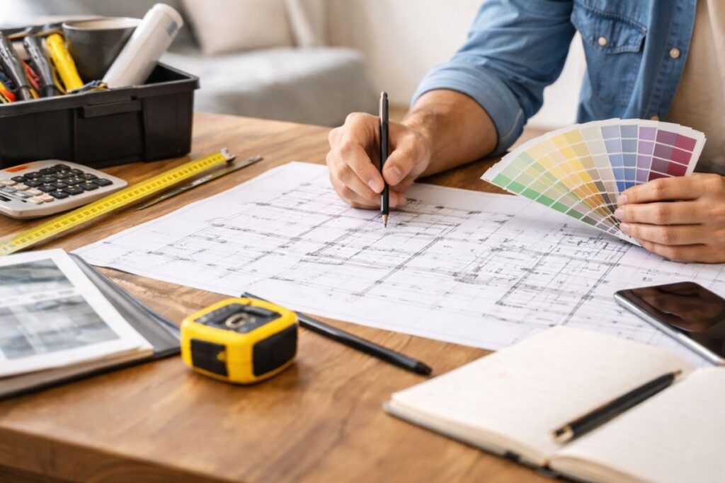 Ανακαίνιση σπιτιού: 6 βασικά βήματα για να οργανώσετε σωστά το έργο σας από την αρχή