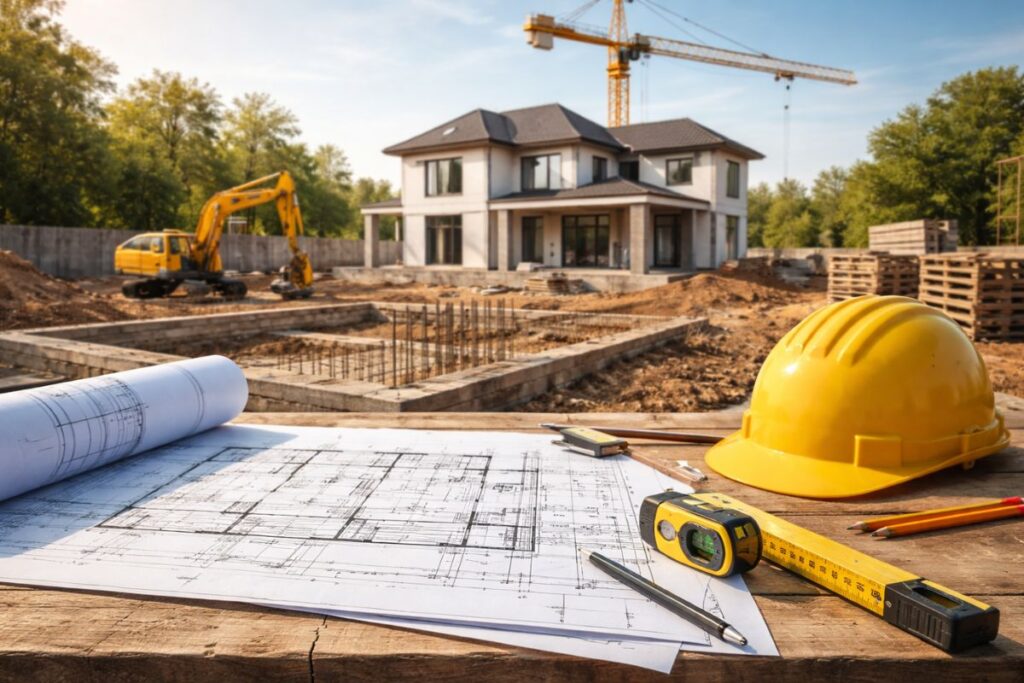 Κατασκευή σπιτιού: Από το οικόπεδο στο τελικό πλάνο κατασκευής